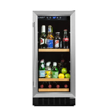 Load image into Gallery viewer, Smith and Hanks 90 Can Beverage Cooler, Stainless Steel Door Trim