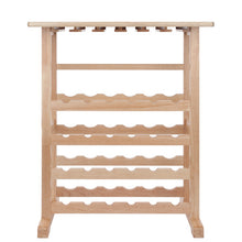 Load image into Gallery viewer, 24-Bottle Wine Rack with Glass Rack_4