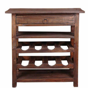 Wine Server – Rustic Mahogany_3