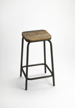 Load image into Gallery viewer, Industrial Chic Bar Stool