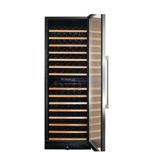 Load image into Gallery viewer, Smith and Hanks 166 Bottle Dual Zone Wine Cooler, Stainless Steel Door Trim