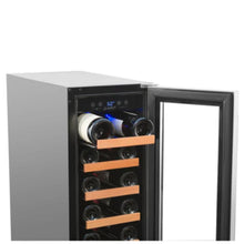 Load image into Gallery viewer, Smith and Hanks 19 Bottle Single Zone Wine Cooler, Stainless Steel Door Trim