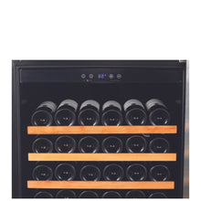 Load image into Gallery viewer, Smith and Hanks 166 Bottle Single Zone Wine Cooler, Smoked Black Glass Door