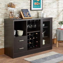 Load image into Gallery viewer, Modern Wine Cabinet / Wine Rack, storage for 16 Bottles