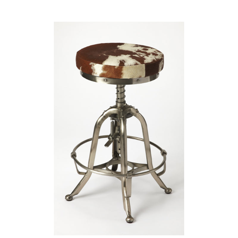 Hair On Hide Iron Bar Stool – Primo Products LLC.