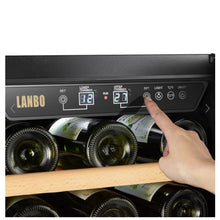 Load image into Gallery viewer, LANBO 28 BOTTLE DUAL ZONE WINE COOLER - LW28D_7 COUPON