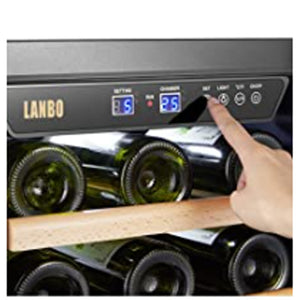 Lanbo 33 Bottle Single Zone Wine Cooler