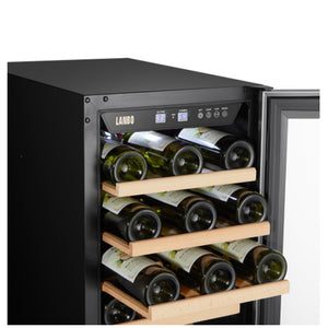 Lanbo 33 Bottle Single Zone Wine Cooler