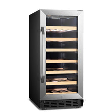 Load image into Gallery viewer, Lanbo 33 Bottle Single Zone Wine Cooler