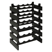 Load image into Gallery viewer, Solid Oak 24 Bottle Wine Rack (4 Colors)