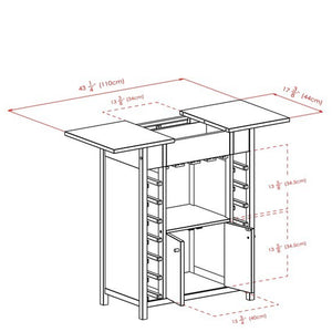 Yukon Wine Cabinet